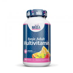 HAYA LABS Basic Adult Multivitamin -100 tabs